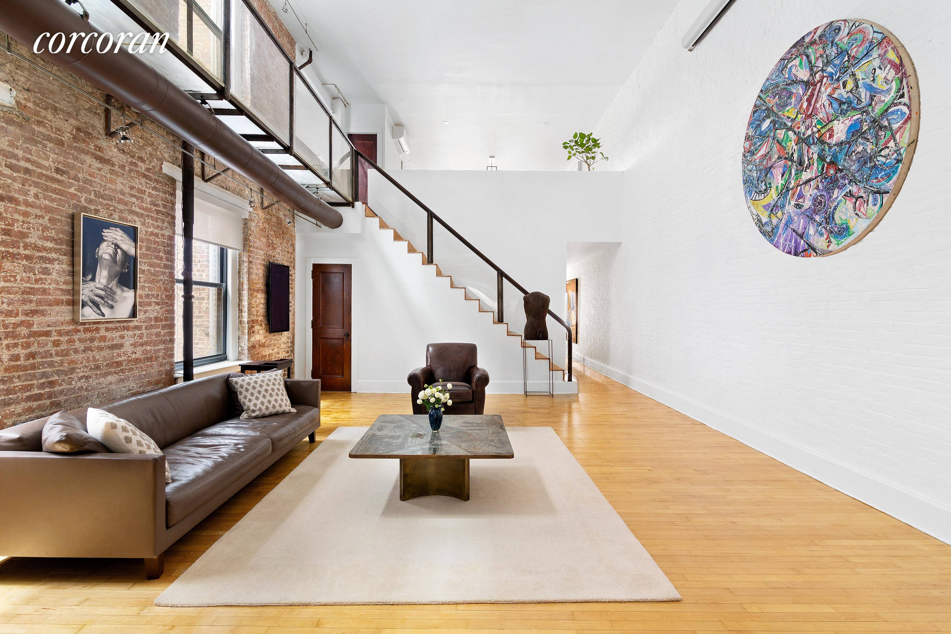 Opportunity knocks at this stunning, one of a kind Chelsea loft.