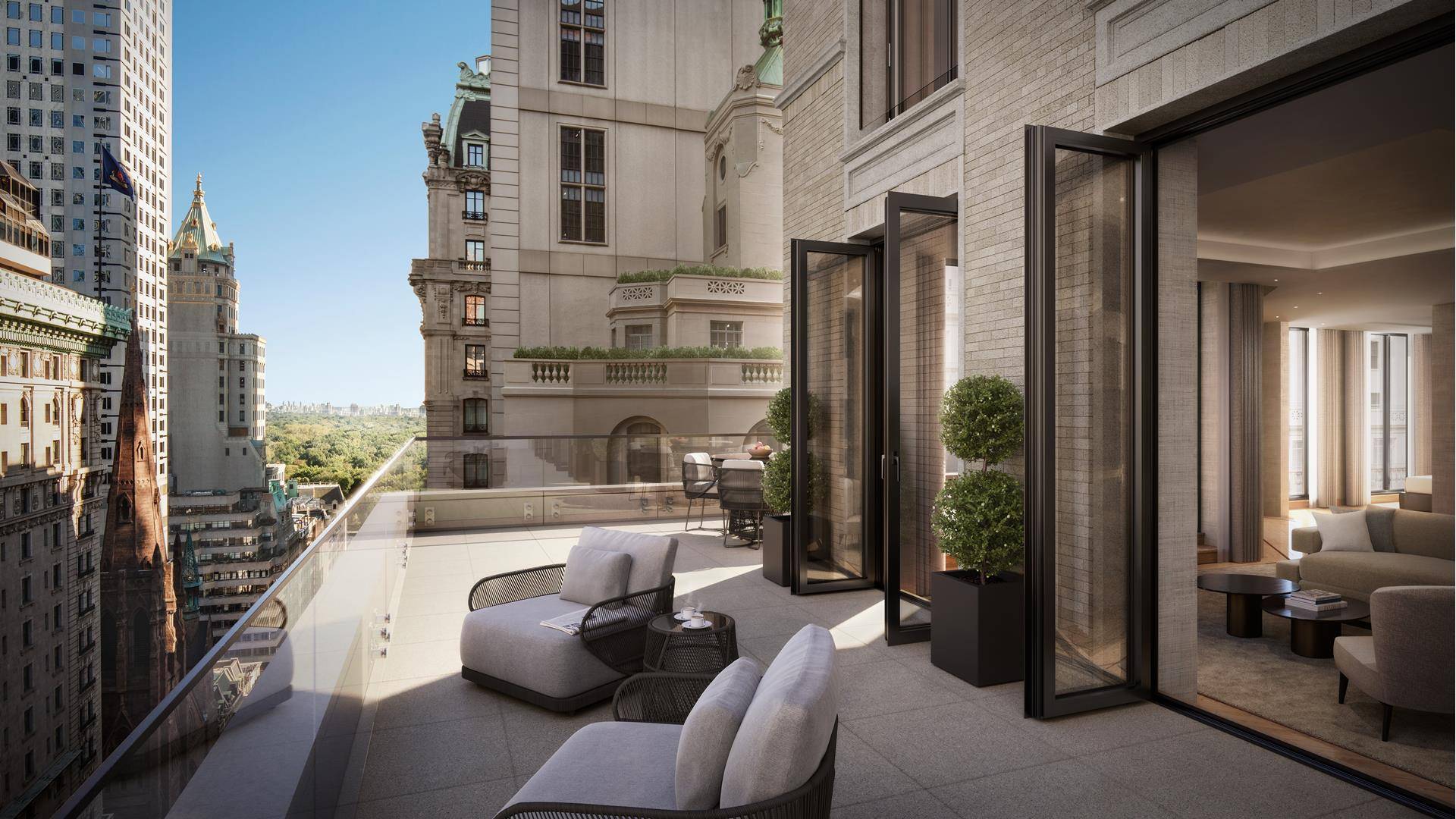 Introducing Mandarin Oriental Residences, located on Fifth Avenue, just steps away from Central Park.