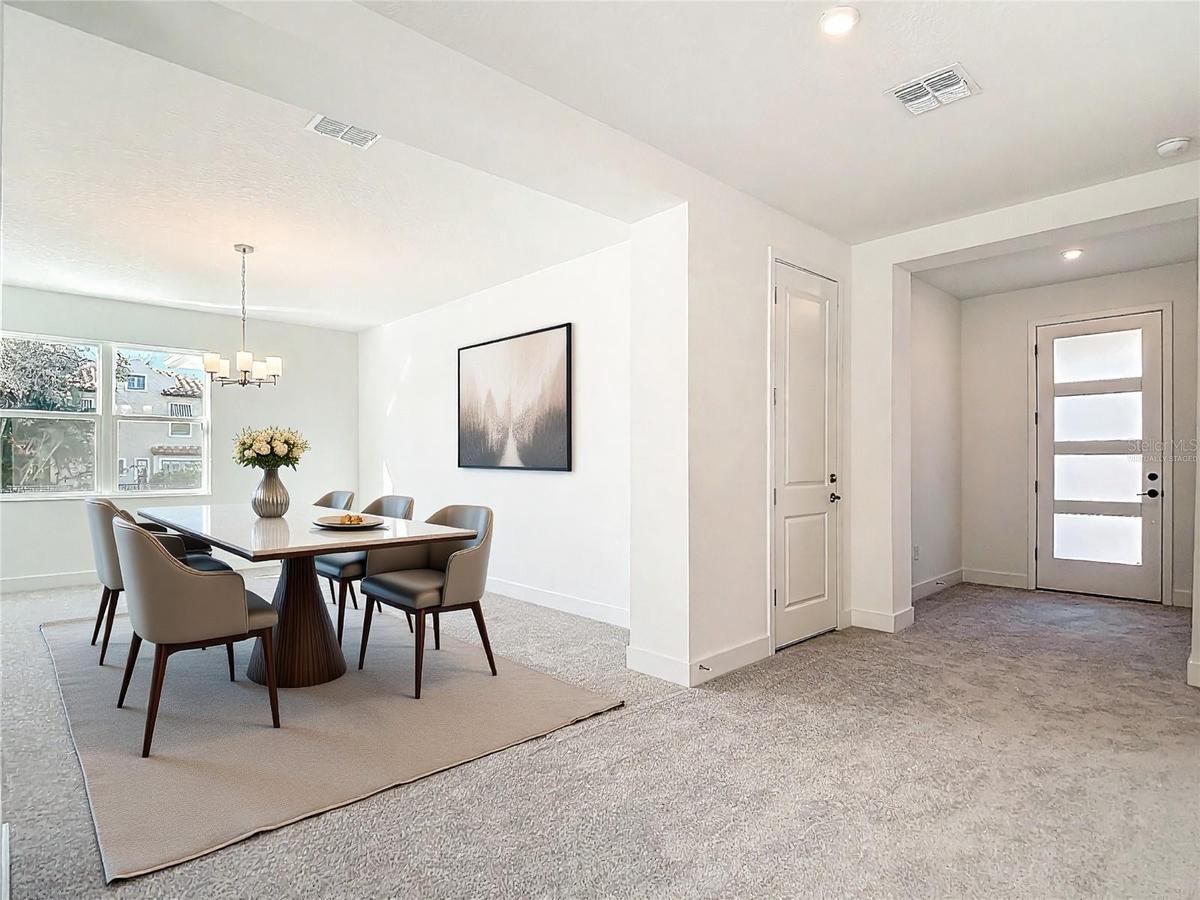 Dinning Room Seller will change the floor to your choice virtually staged
