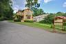View of front of house featuring a front yard