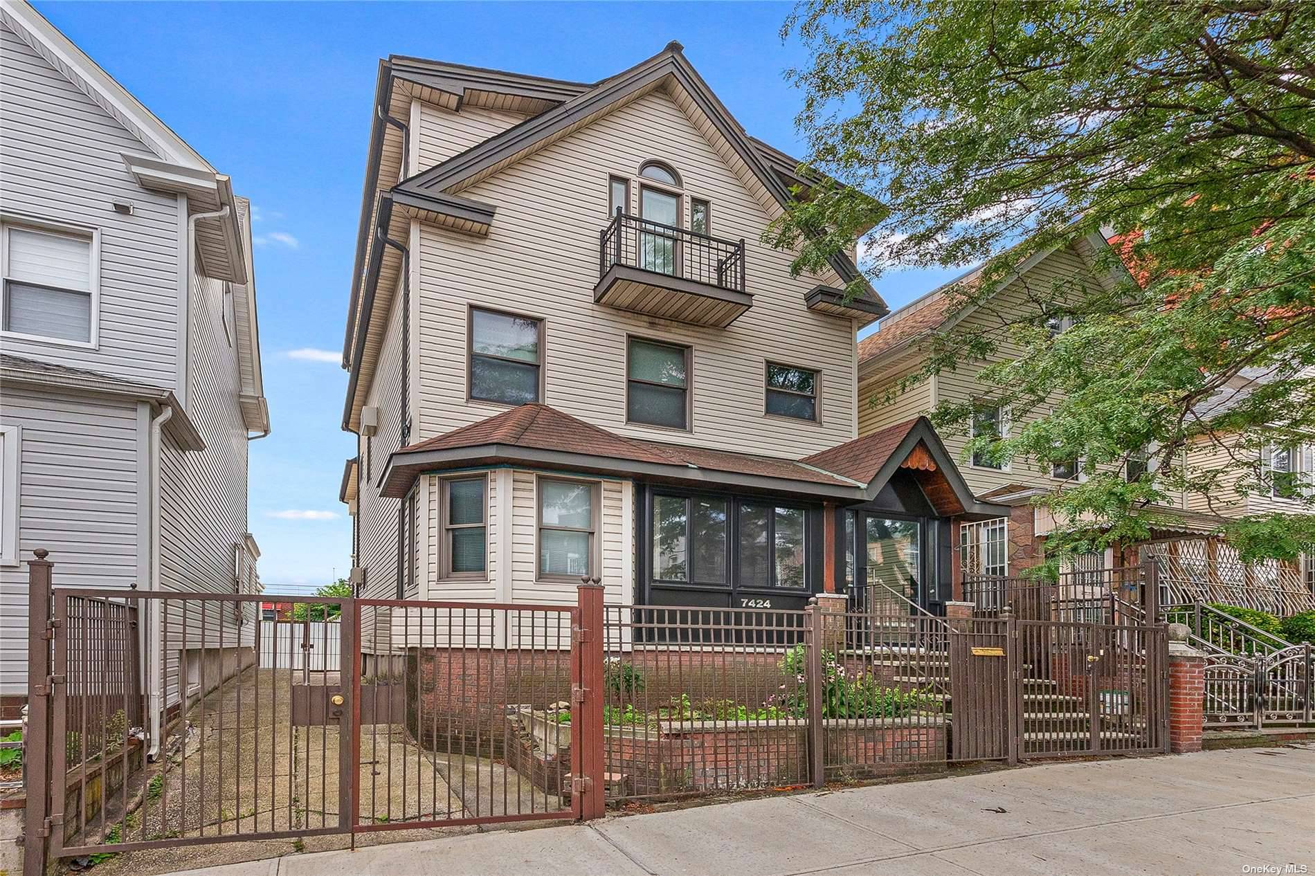 Welcome to this charming one family residence in the heart of Elmhurst, Queens.