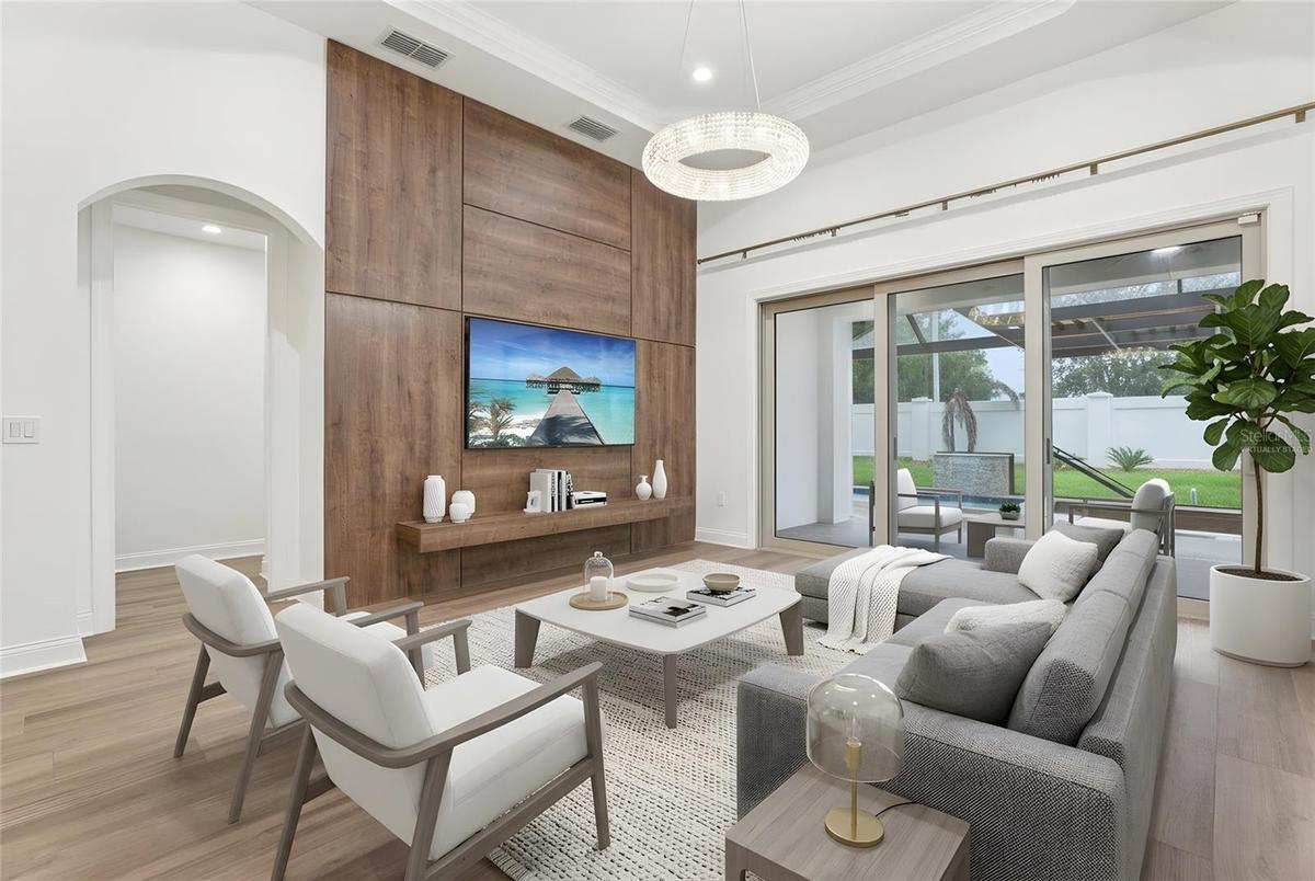 Light, bright open concept filled with custom upgrades! Virtually staged.