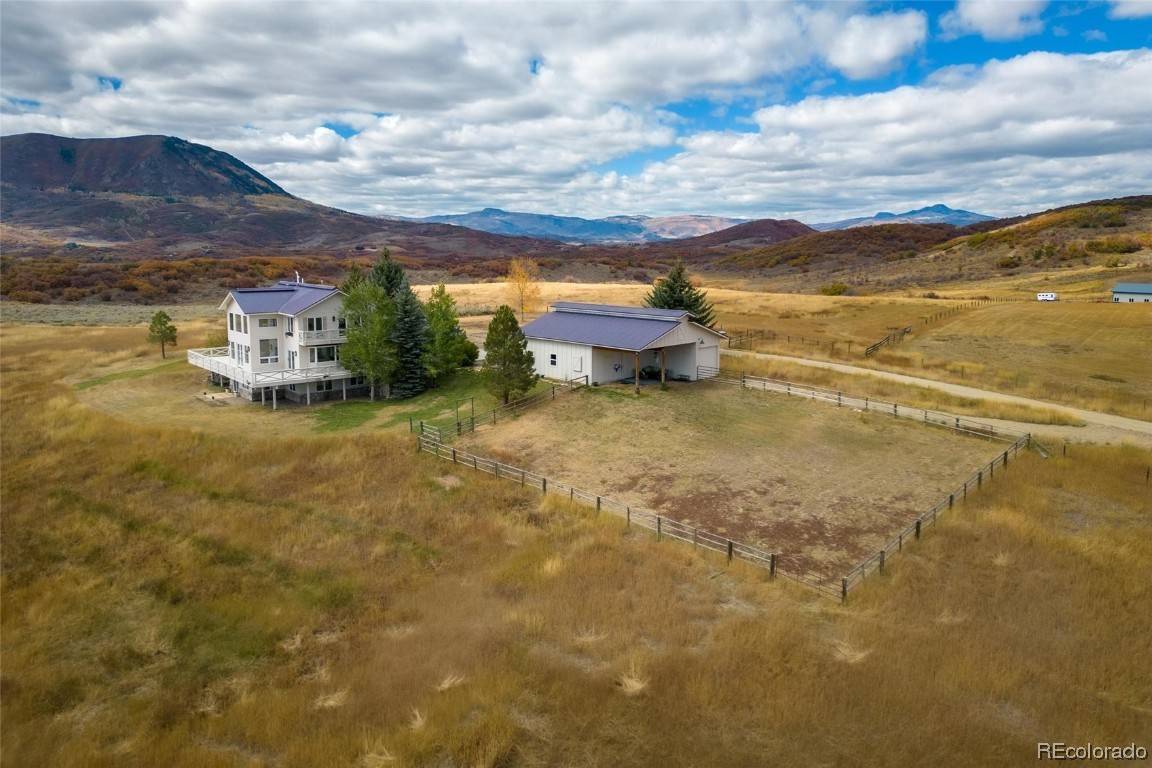 Set in Steamboat Springs, Colorado, this 4, 000 square foot equestrian home sits on 35 beautiful acres.