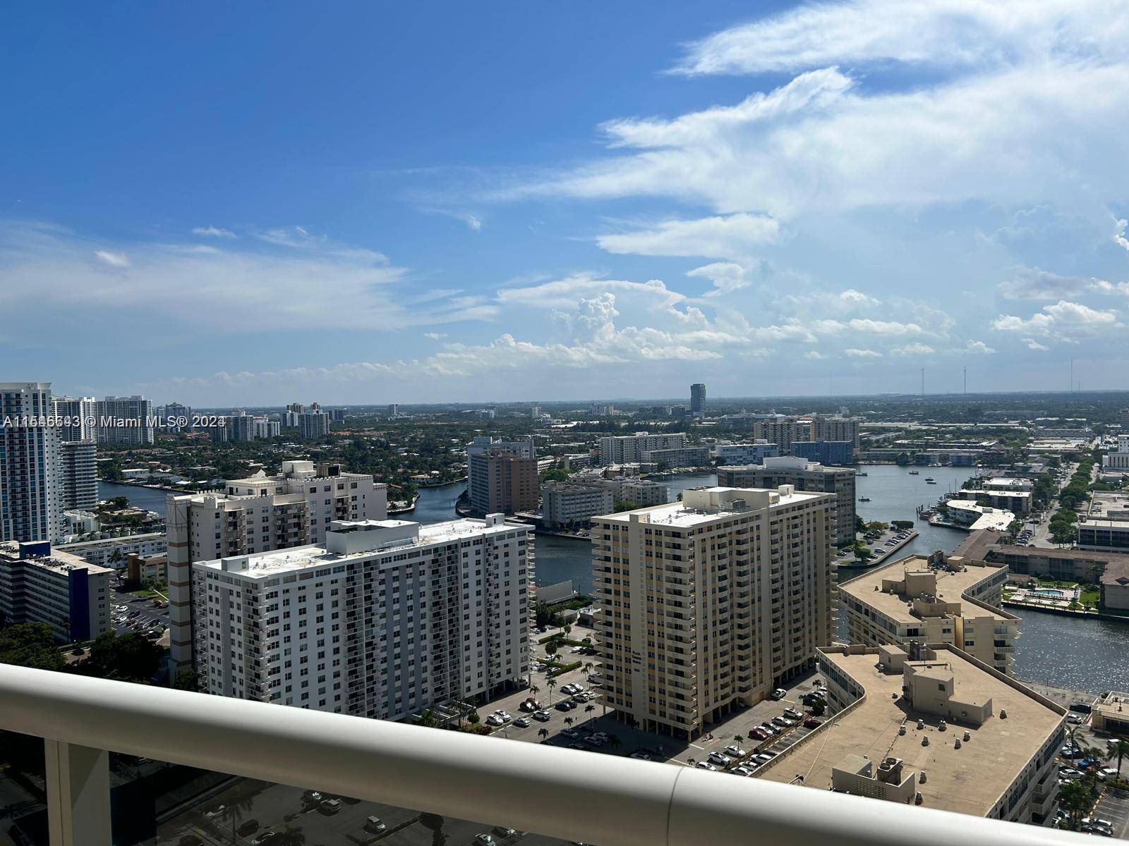 Experience the beauty of sunsets over the Intracoastal and city skyline from this contemporary furnished beachfront condo.