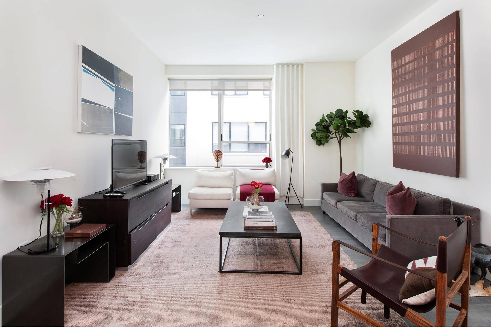 Renovated Two Bedroom, two bathroom condominium located in a luxurious amenity driven condo in prime Hell's Kitchen.