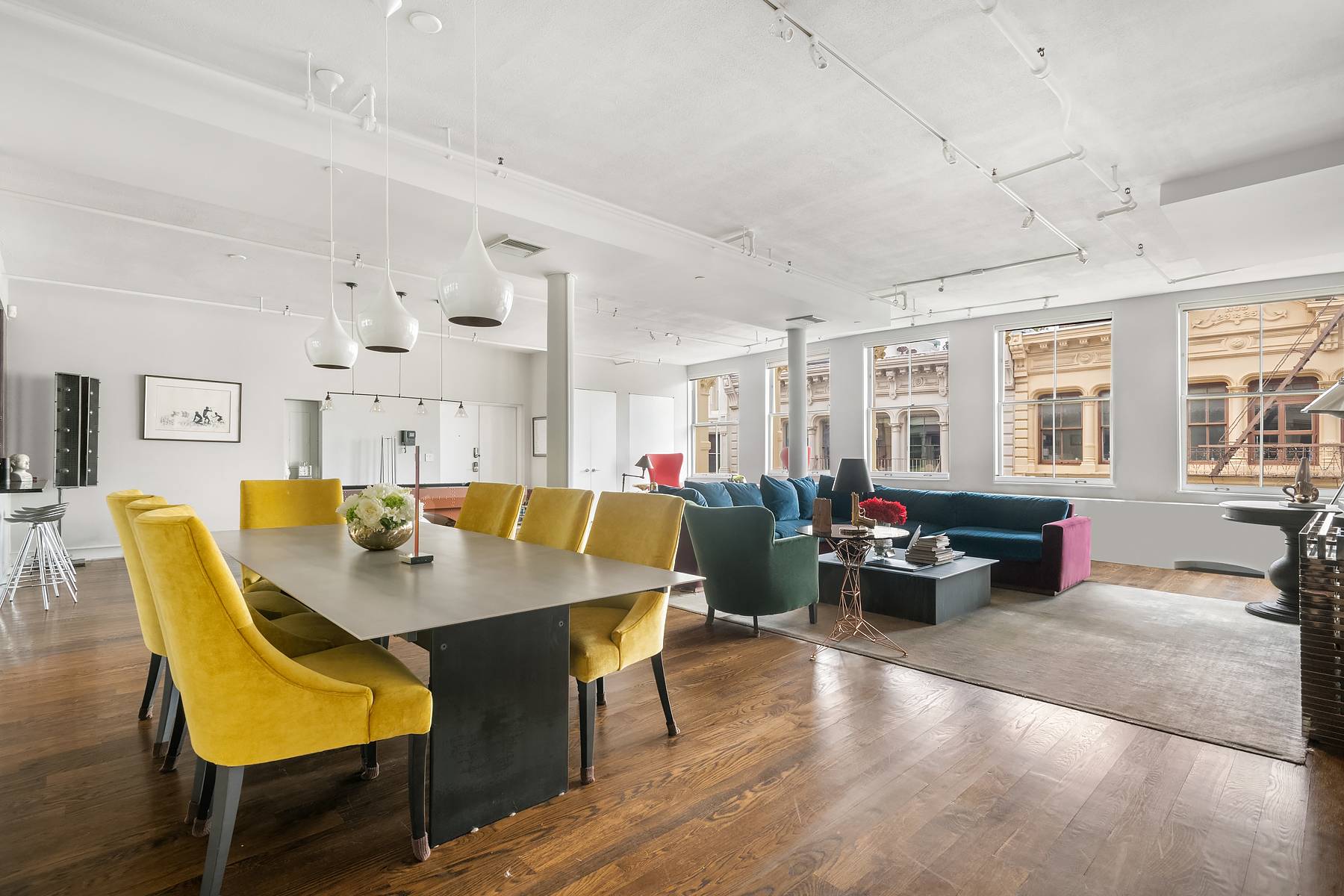 One month free ! Authentic loft living in the heart of SoHo's Cast Iron District !