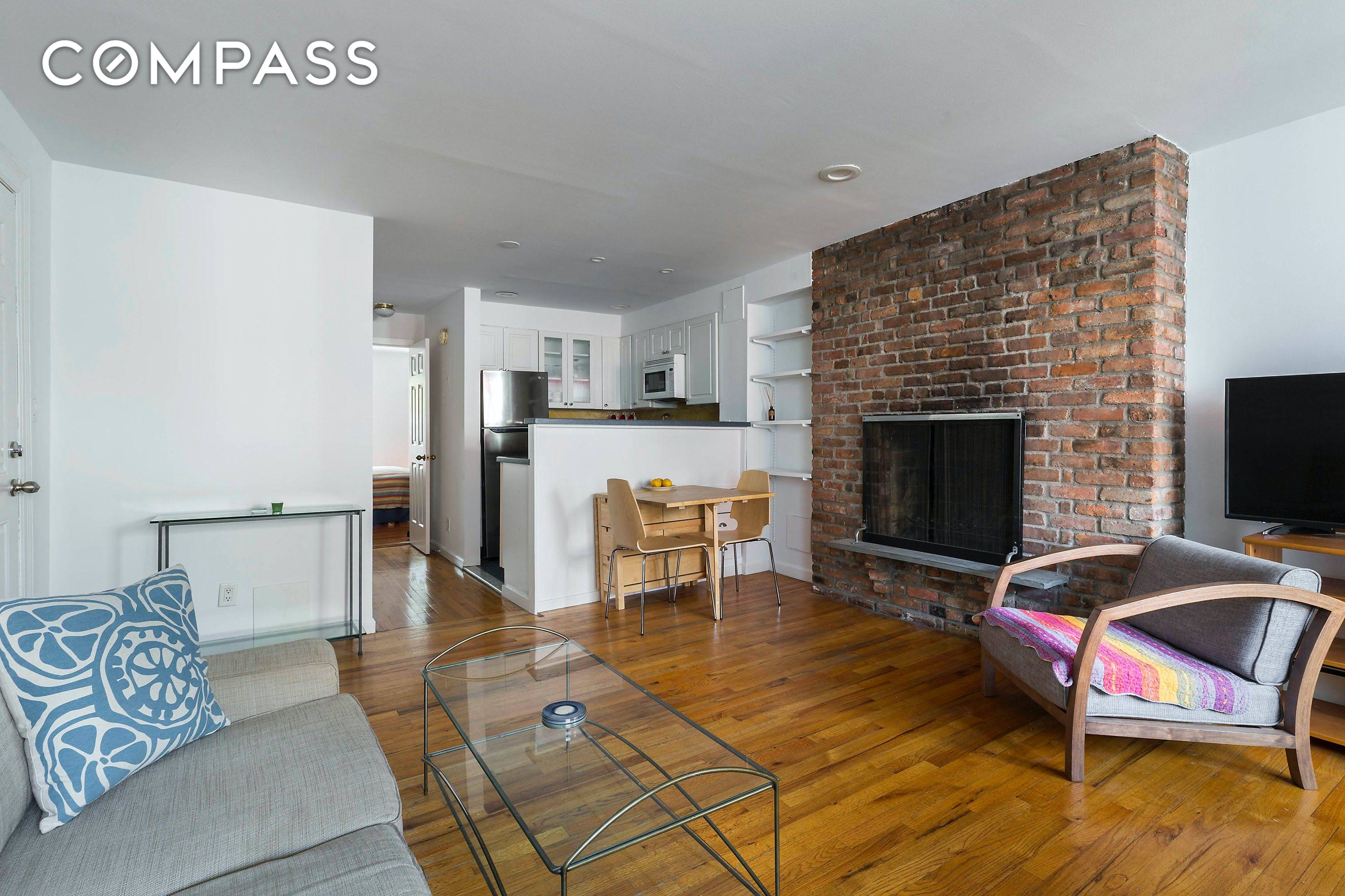 This sweet and charming 2 bed apartment in prime Cobble Hill really checks off all the boxes large 230sf private deck wood burning fireplace free laundry in the basement gas ...