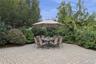 Private and serene backyard patio