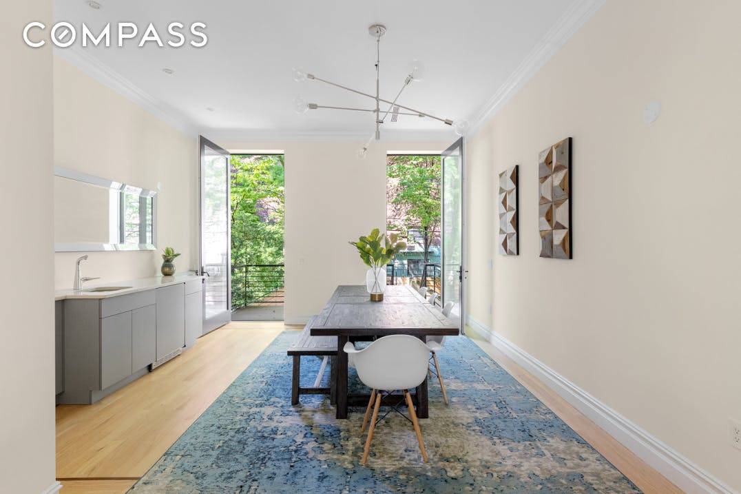 Brooklyn Heights grandeur and charm with all modern conveniences in this newly renovated Luxury Townhouse with multiple outdoor spaces and an elevator !