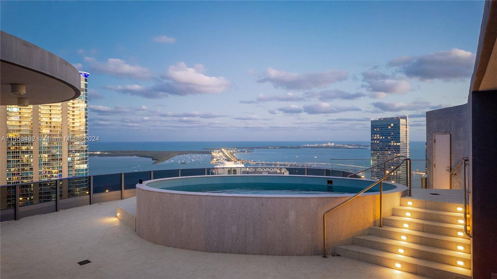 Live limitlessly in this extraordinary 3 floor UPPER PENTHOUSE ONE at the Brickell Flatiron !