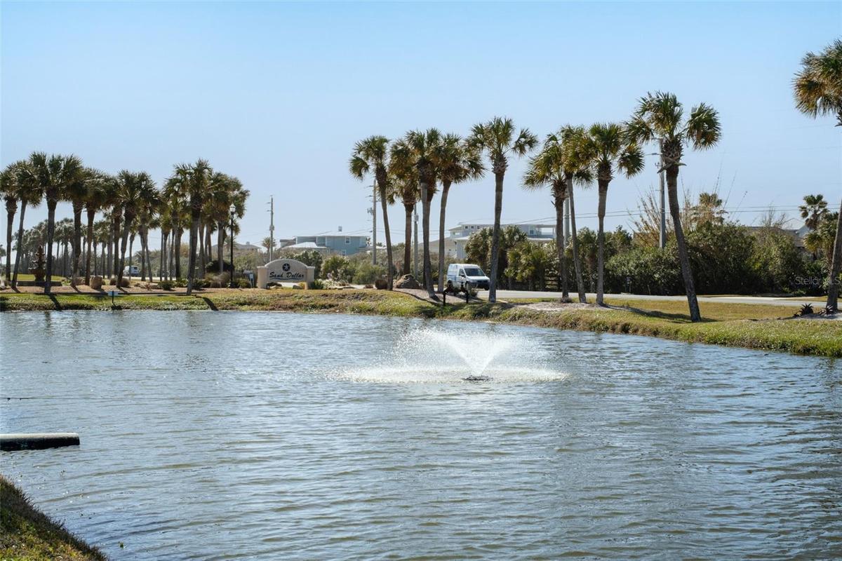 Front pond