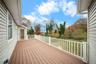 Deck with a lawn