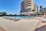 Grand Bay Swimming Pool Area and Barbecue. New Patio Furniture, Lounge Chairs, Sofa's, Umbrellas and Barbecue Area