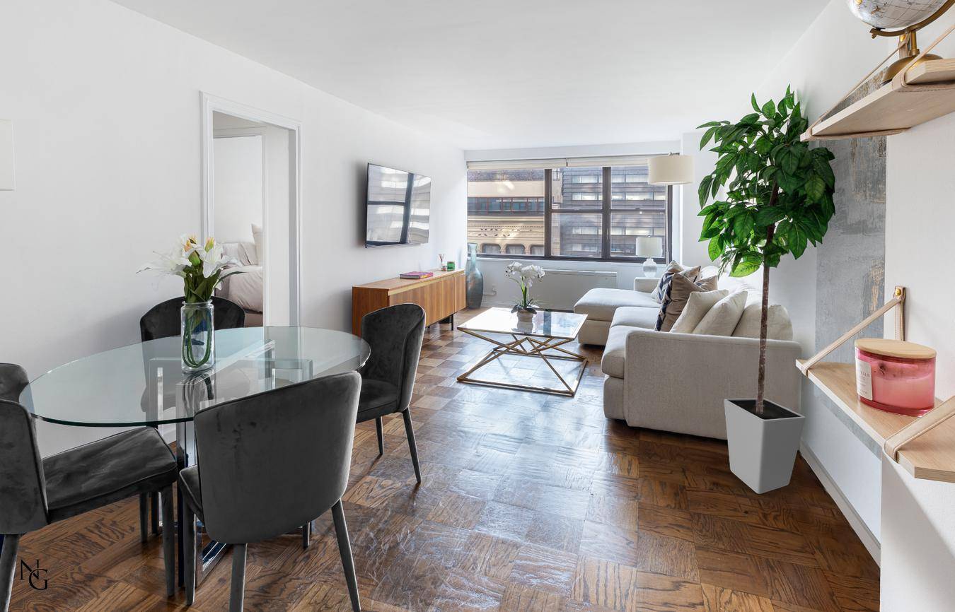 Nestled on East 14th Street in the heart of Manhattan, Apartment 815 is a 1 bedroom, 1 bathroom featuring an oversized living space with plenty of room for a dining ...