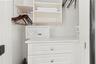 PRIMARY BEDROOM BUILT-IN CLOSET AND SAFE