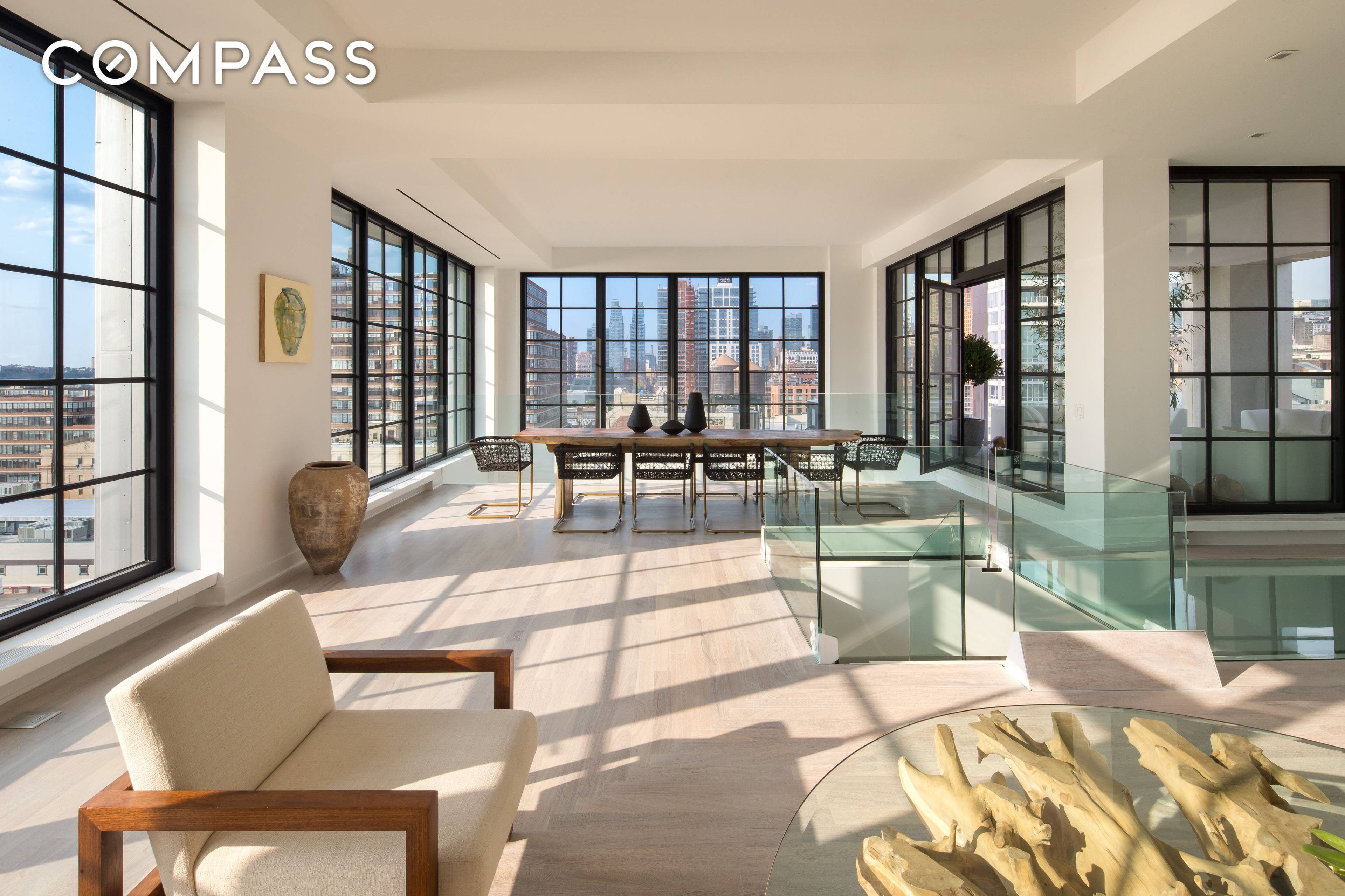Enter a world of refined luxury and architectural brilliance at 200 11th Avenue PH1, an extraordinary penthouse nestled in the heart of Chelsea.