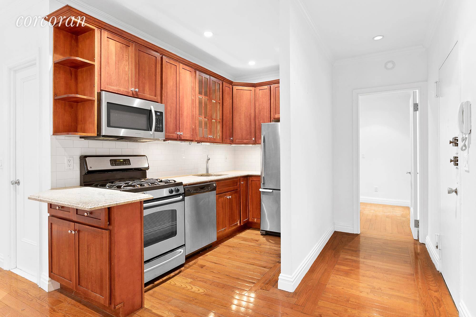 Fabulously renovated one bedroom home rarely available in The Madison Parq.