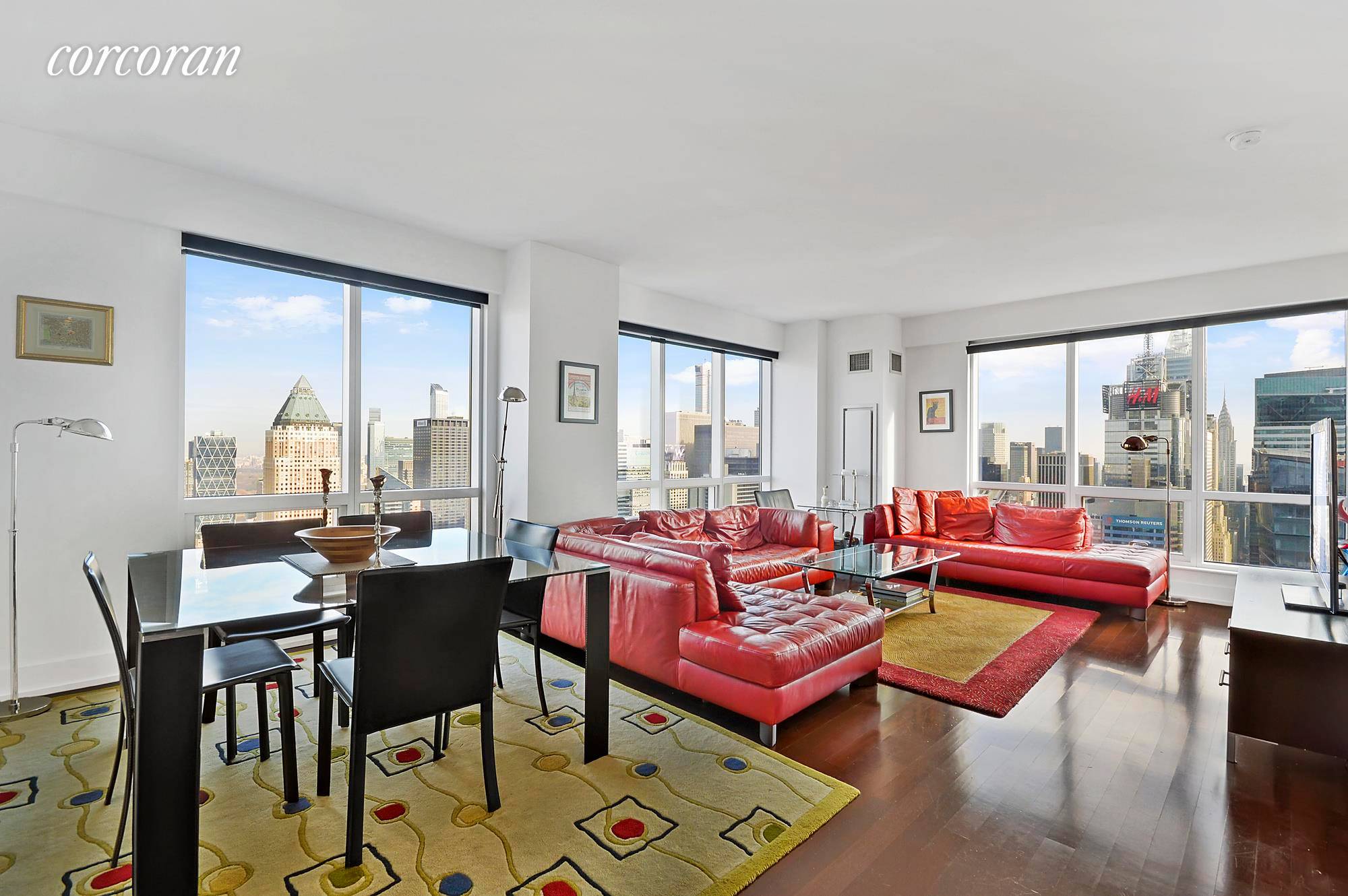 Enjoy life at the Top ! Spectacular 59th floor two bedroom corner home at The Orion Condominium.