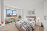Virtually staged bedroom