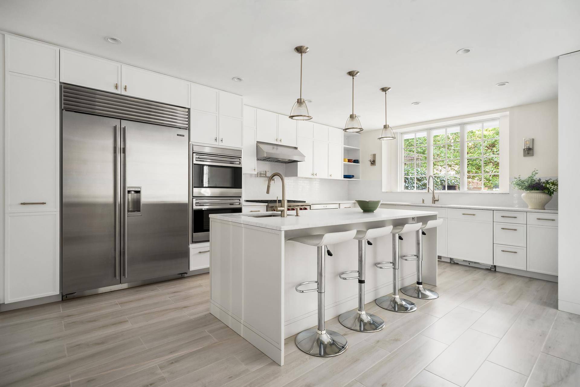 324 West 80th Street represents a rare opportunity to purchase a newly renovated 24 foot wide limestone elevator townhouse on one of the most beautiful residential blocks on the Upper ...