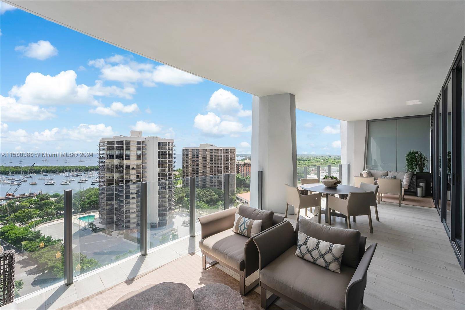 Furnished, turn key 2 Bed Den, 2 Bath condo with spectacular water views situated on the 15th floor in Tower 3 at Park Grove located in the most sought after ...