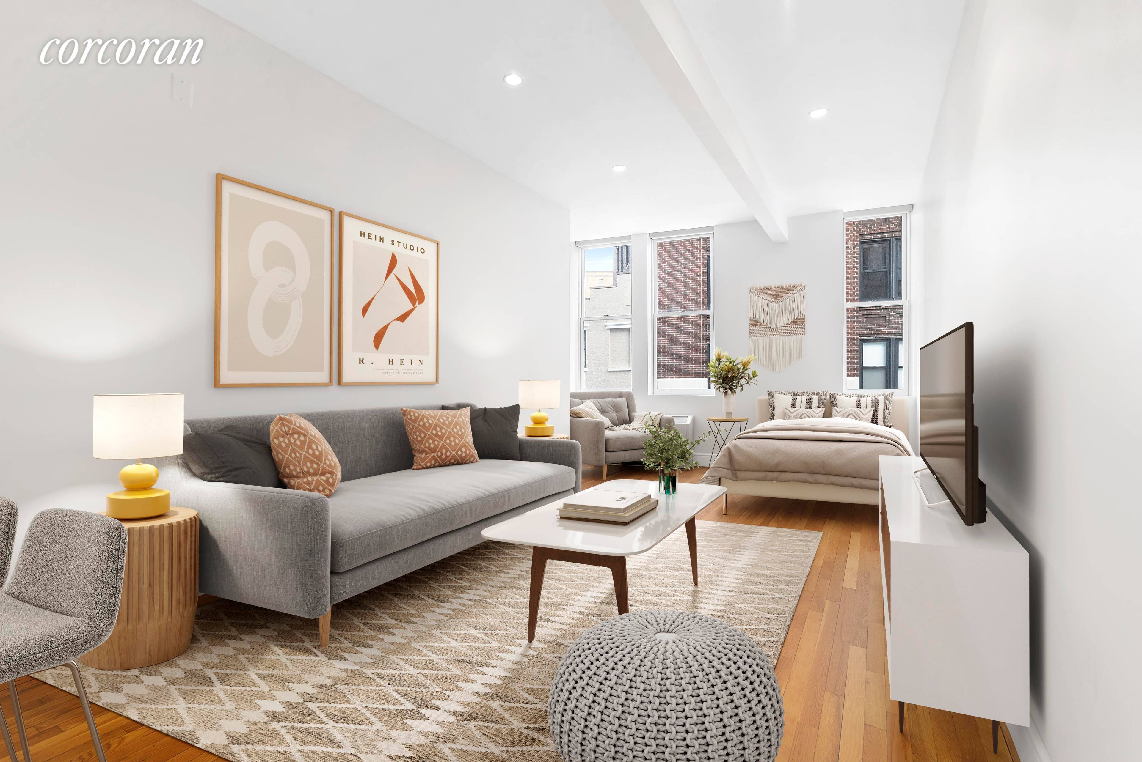 Enhance your lifestyle at 9 Barrow Street, a celebrated prewar coop nestled on a quaint block in the West Village with a doorman and recently updated elevators.