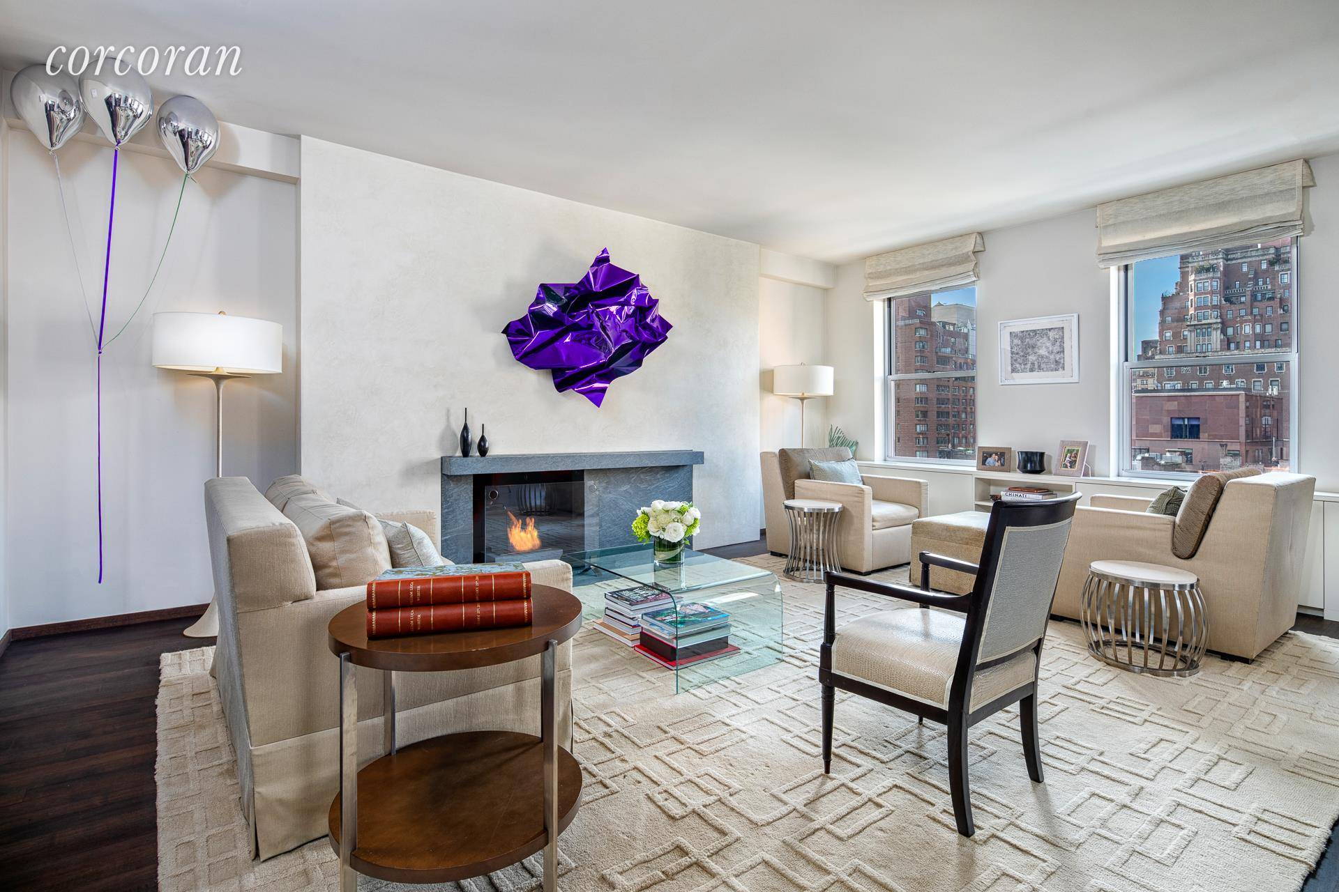 Perfectly located on the 10th Floor of a premier white glove prewar co operative, this spectacular sun flooded corner classic six has been completed renovated and has picturesque open city ...