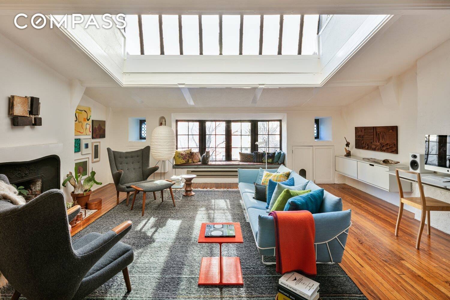 Incredible opportunity to rent the top floor one bedroom apartment of a historic brownstone townhouse in Greenwich Village with it's very own private roof terrace that has to be seen ...