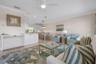 Open concept living and dining area