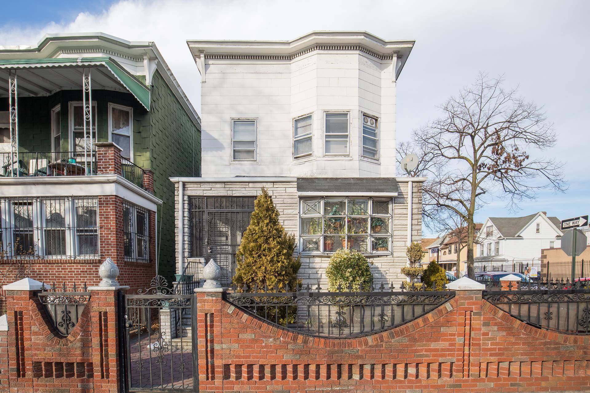 Large two family detached home nested in the heart of Flatbush Brooklyn.