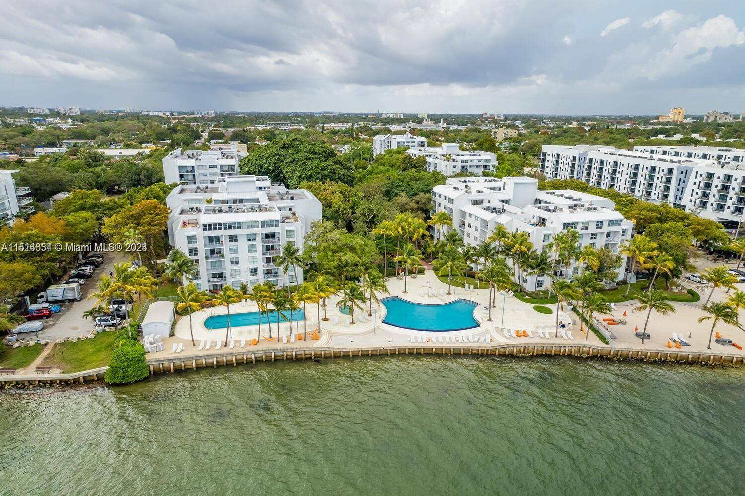 NIRVANA Gated Bayfront Complex in Miami's Upper Eastside Spacious Corner unit with Galley Kitchen and Balcony, Walk in Closet, and Tile Floors throughout.