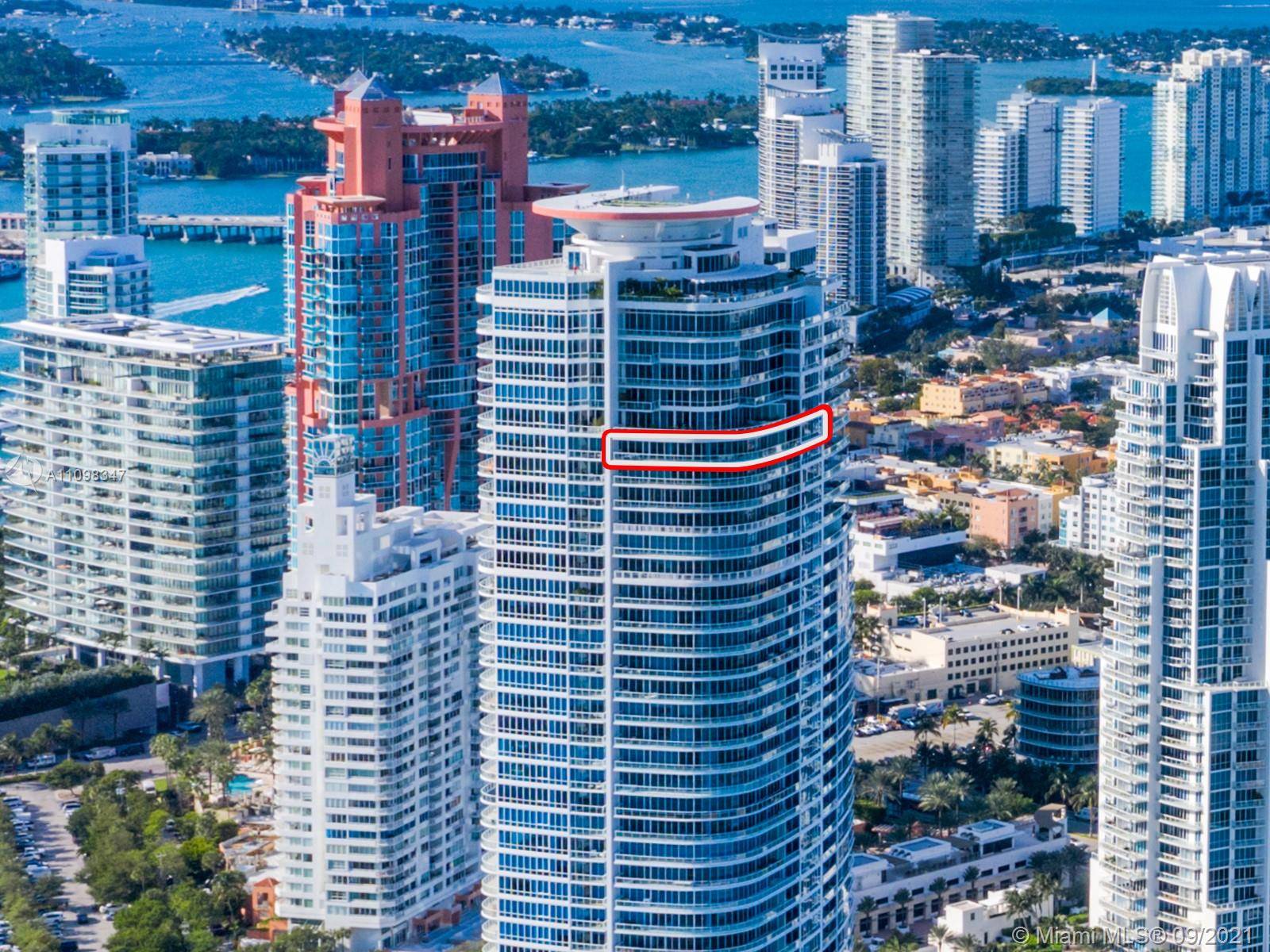 This combination of two oceanfront units on a high floor of the South Tower of the Continuum South Beach is a rare opportunity to create a 4, 300 square foot ...