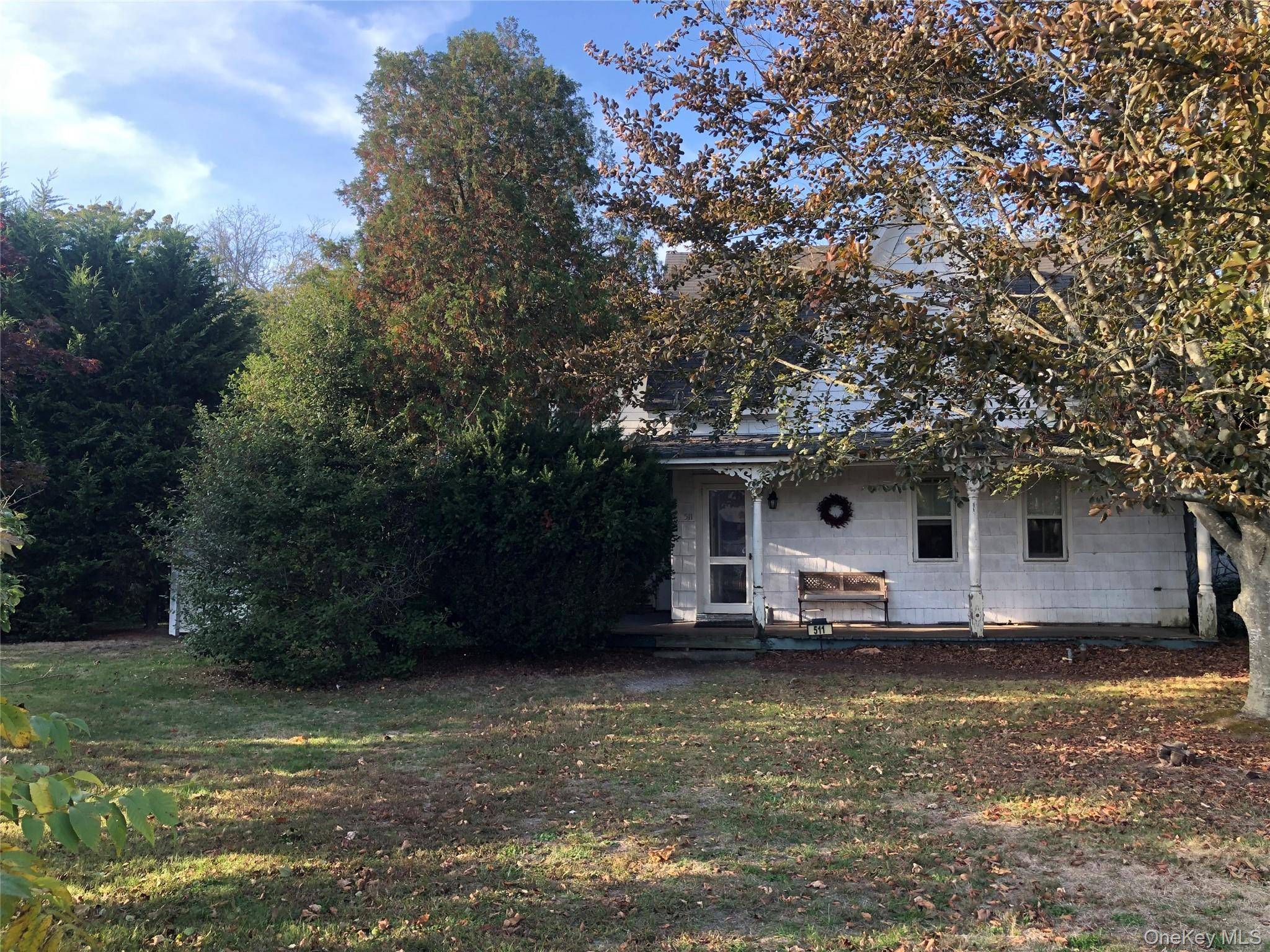 Wonderful opportunities for this 2 story modified Salt Box on 1.