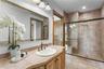 Second bathroom with shower