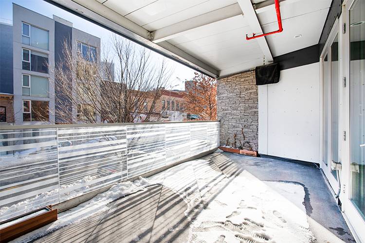 Industrial chic indoor, outdoor opportunity with private parking and oversized storage in prime Prospect Heights !