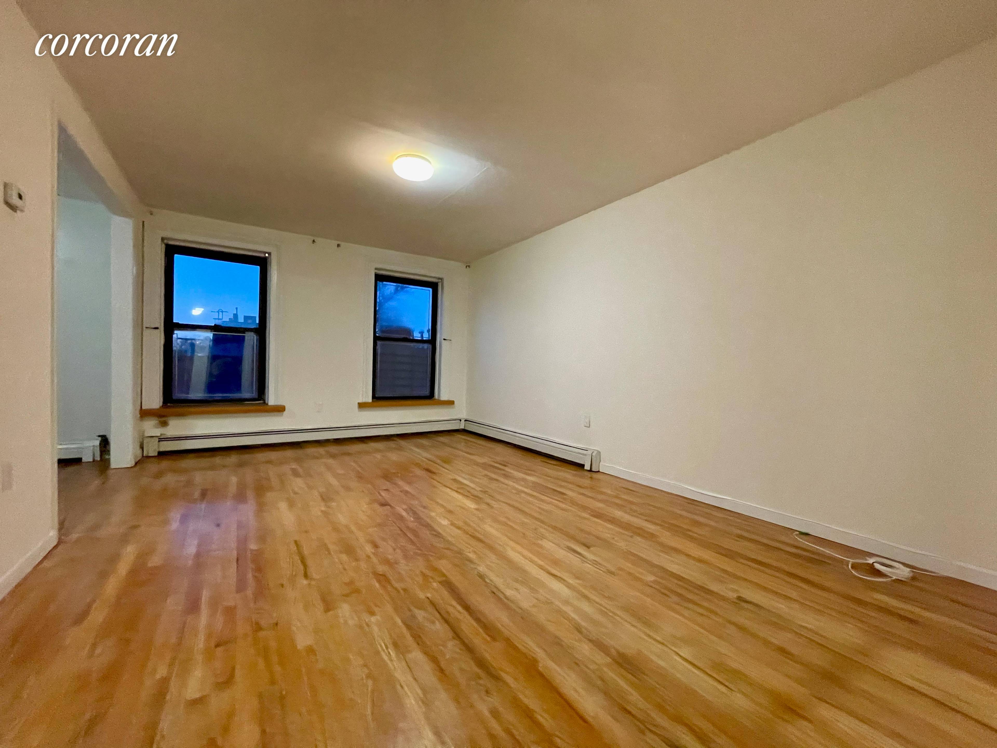 Massive Floor through 2 bedroom apartment situated in a heart of Fort Greene located on Greene Ave between So Oxford and Cumberland Streets, directly across from charming Cuyler Gore Park.