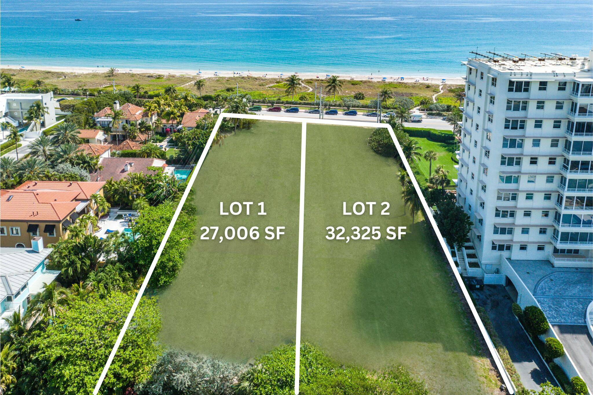One of the last remaining undeveloped west side oceanfront lots along AIA in Delray Beach offering the discerning buyer a magnificent opportunity to create that one of a kind beach ...
