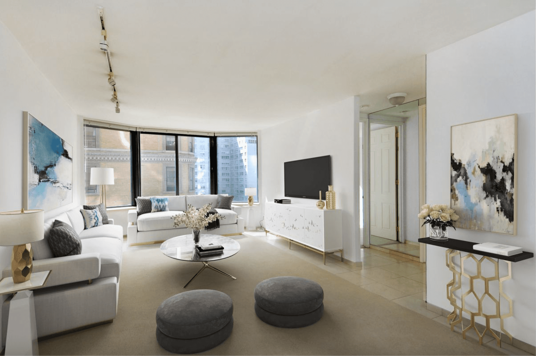 The Coronado split 2 Bedroom 2 bath with open views and southern exposure in the most sought after condominium on the Upper West Side.