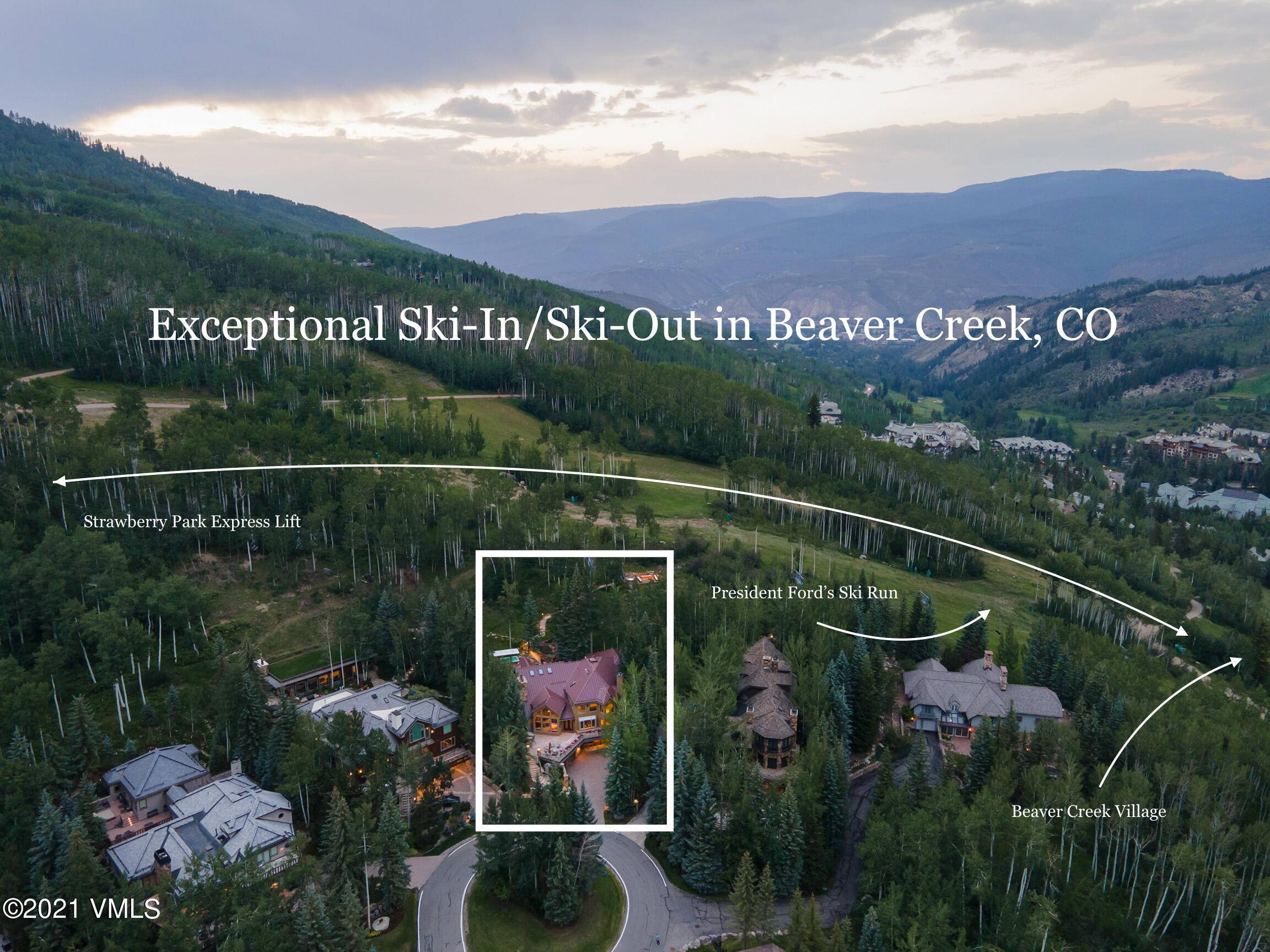 Located at one of Beaver Creek's very best ski in ski out locations, 75 Elk Track Court is a single family residence with resort amenities built into the home.