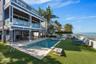 Heated pool and spa with direct beachfront access
