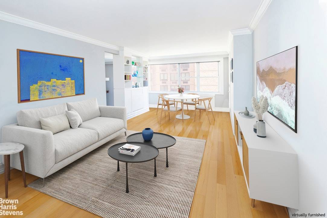 Park Avenue Perfection ! Whether you're seeking a pied a terre or primary residence, you will fall for this smartly designed, mint condition home on Manhattan's Gold Coast !