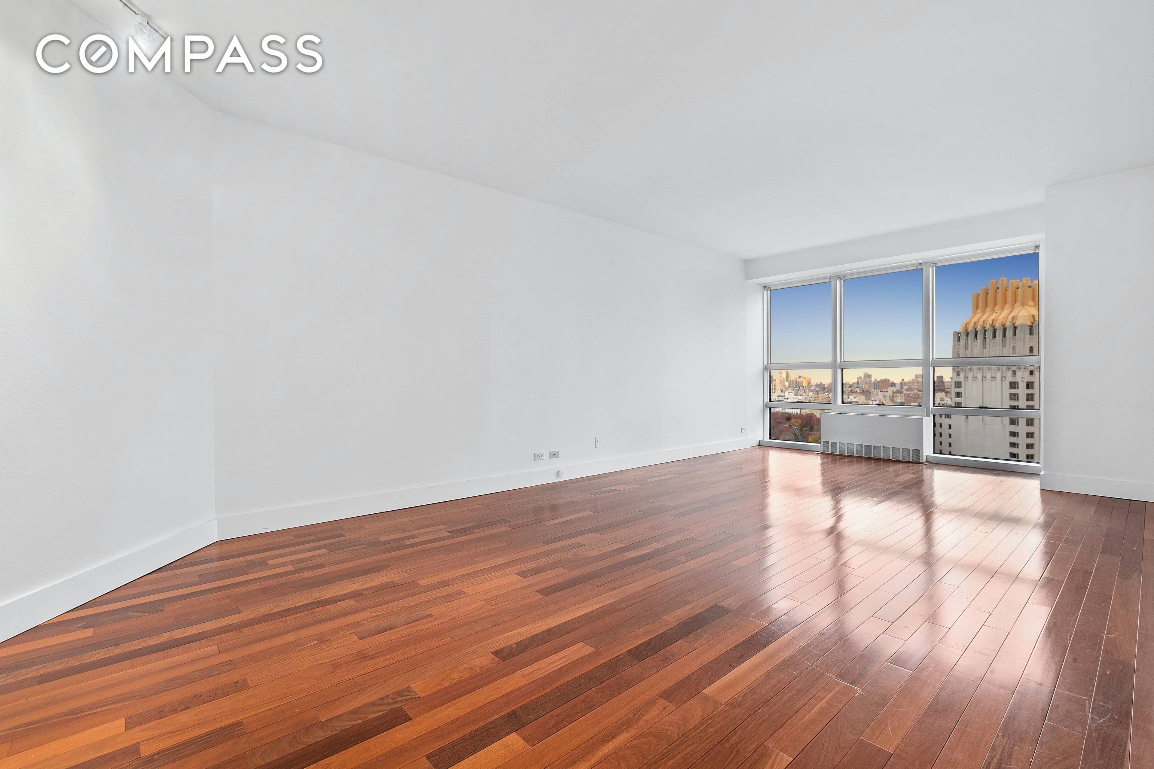 Spectacular Central Park Views from this unique and X Large 1 bedroom located in iconic Metropolitan Tower Condominium.