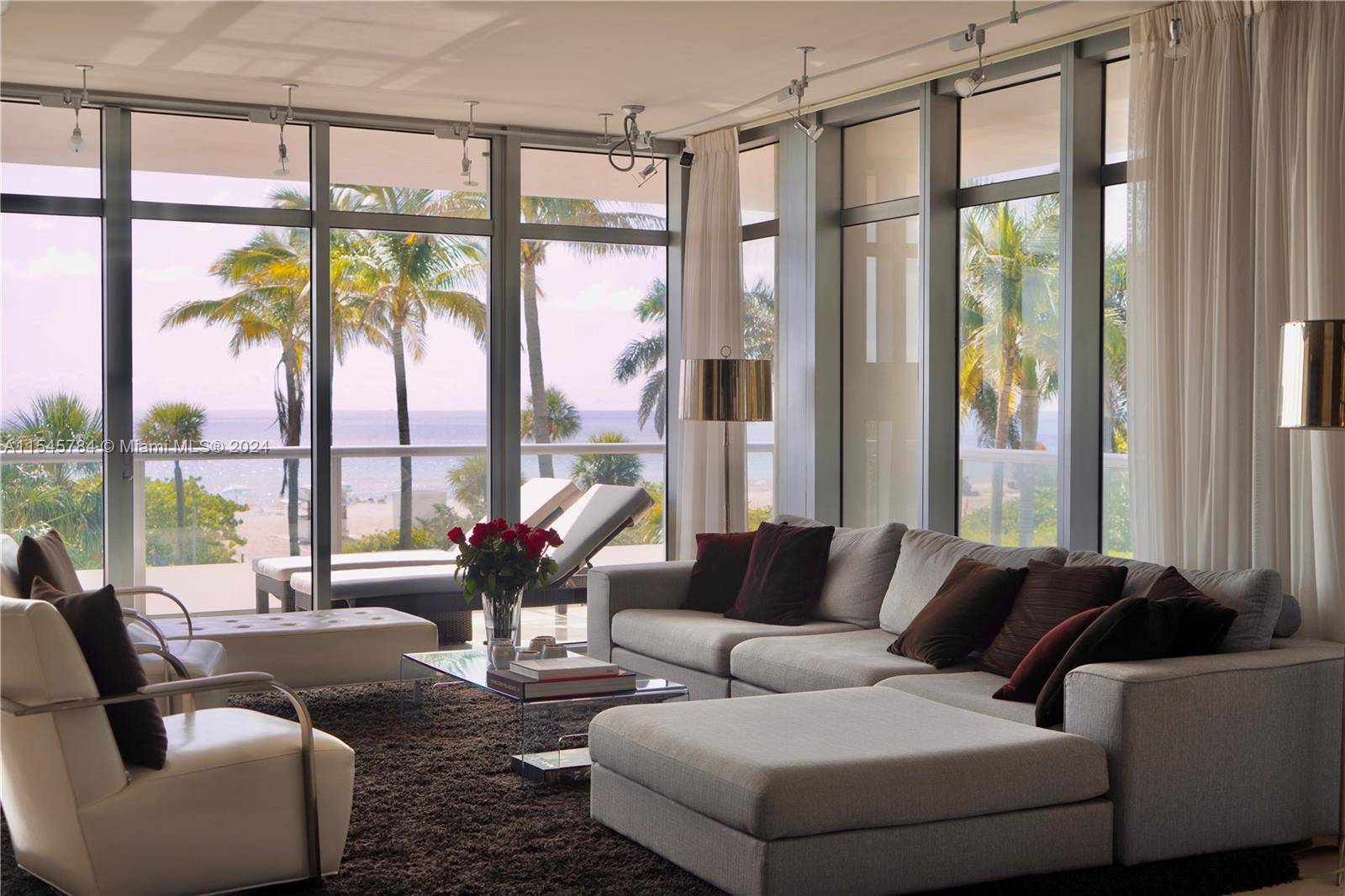 Fully furnished 3 bedrooms and 3 5 baths located in the Caribbean condominium.