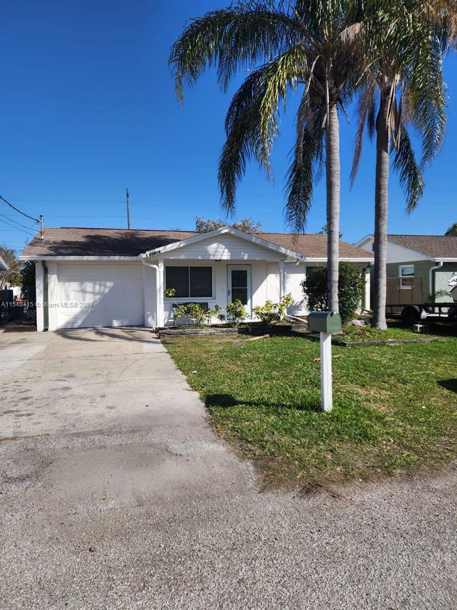 MOVE IN READY ! ! Completely remodeled 3 bedroom, 2 bath, 1 car garage and on a deep water canal 18' feet deep with quick access to the Gulf of ...
