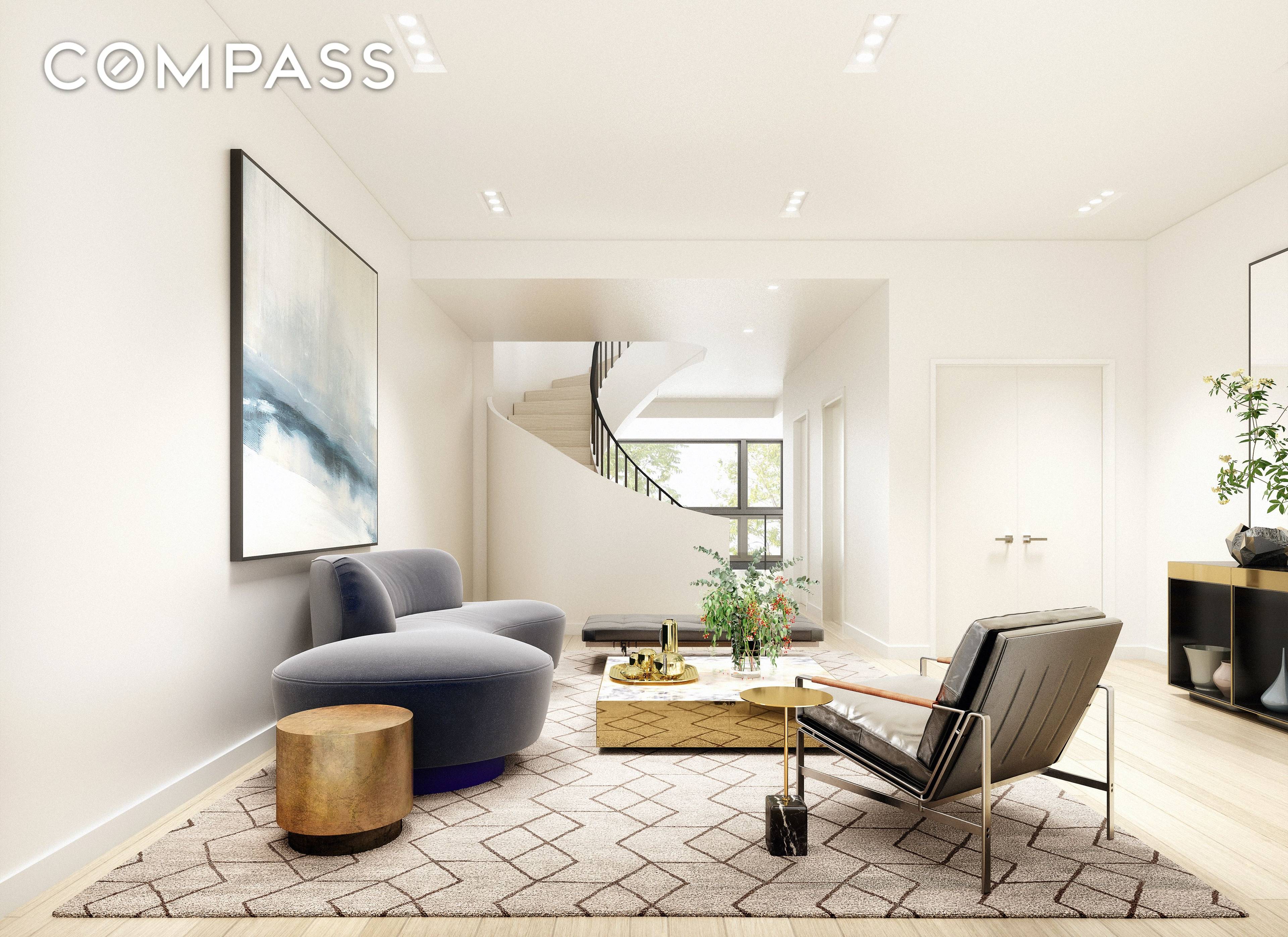 Brilliantly envisioned by ODA Architecture to maximize light and space, the 5 bedroom, 6 bathroom residence at 224 West 22nd Street is a stunning modern take on a classic townhouse.