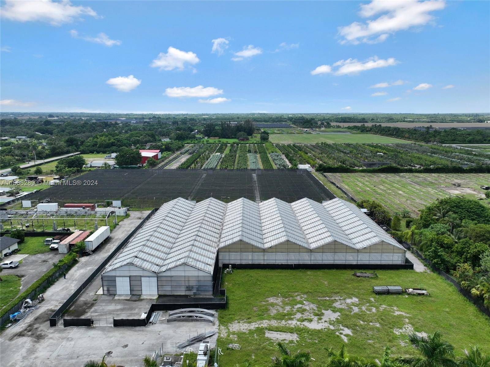 This 6. 10 acre nursery is a full service cannabis cultivation facility located in the fertile Redlands of Homestead, FL.