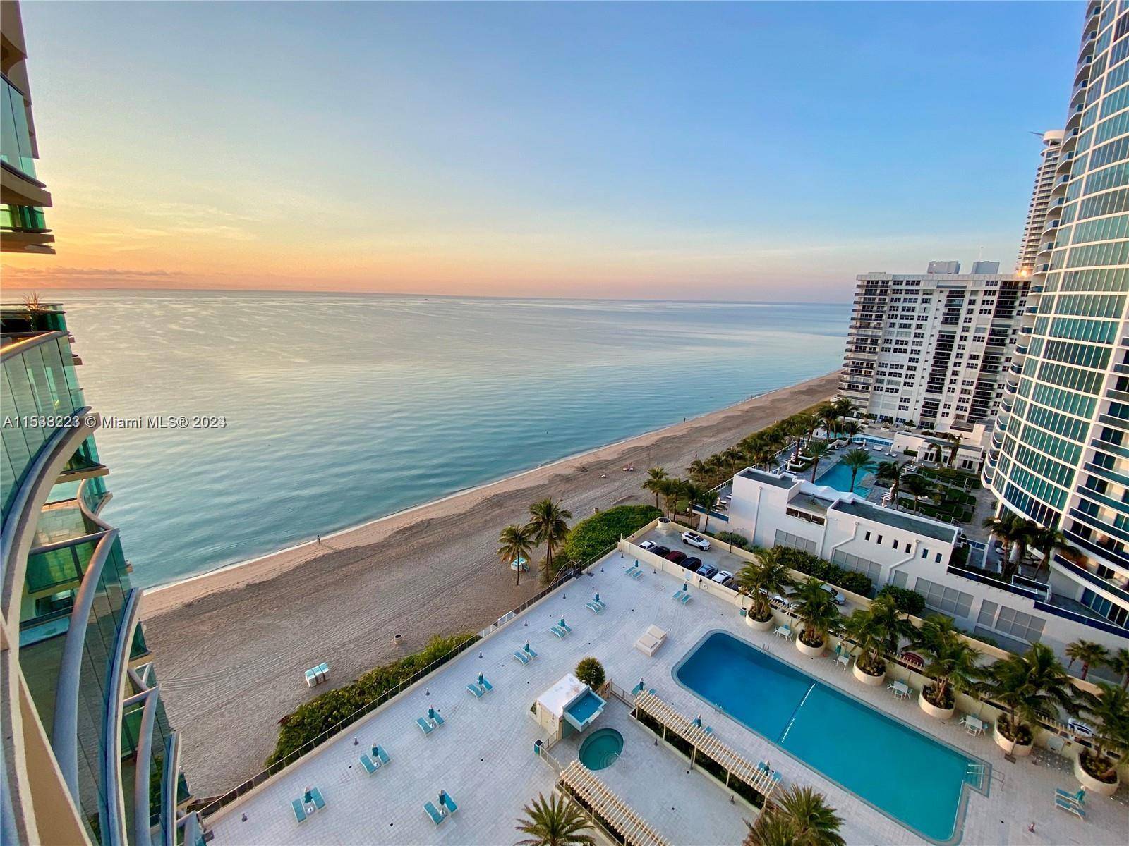 Spectacular ocean views from one of the best units in the building.