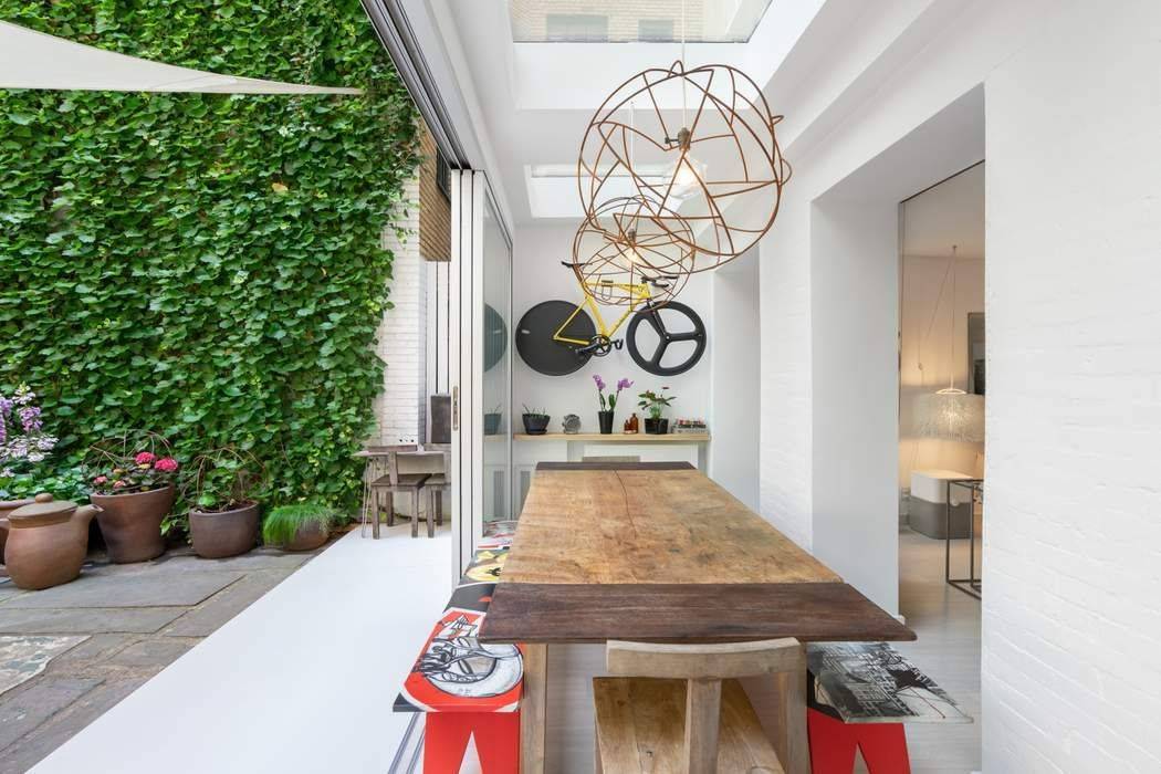 Artist's studio space for sale, designed to create seamless indoor outdoor living.