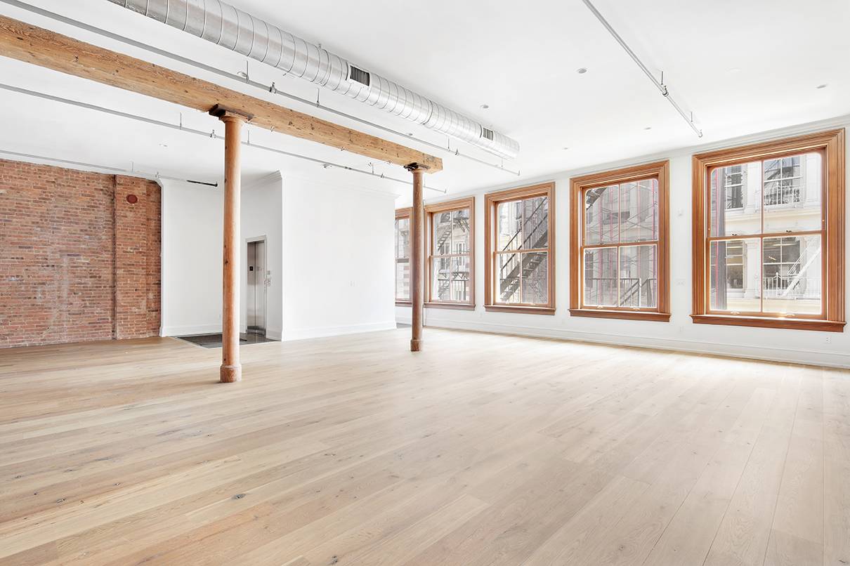 Located on one of the best blocks in SoHo and housed in a classic cast iron loft building, this massive floor through home spans over 2, 800 SF and offers ...