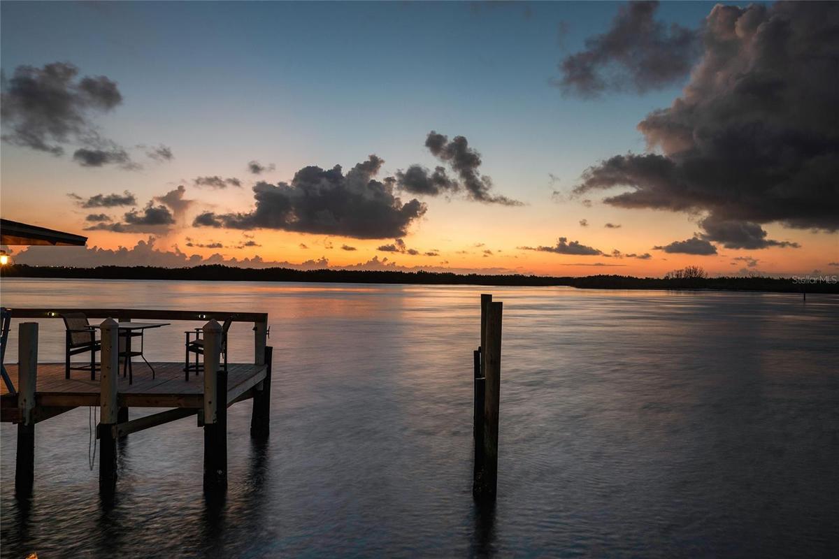 Sunrise over the Intracoastal. Different Light Every Morning.
